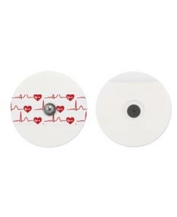 Electrode, PE Foam, Adult, Round, 55mm, General Purpose, Stress & Holter, 50/pch, 20 pch/bx (24 bx/plt) (091955)