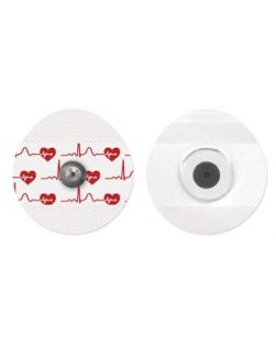 Electrode, Cloth, Adult, Oval, 43mm x 45mm, General Purpose, Stress & Holter, 30/pch, 200 pch/bx (091960)