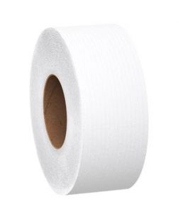 Scott JRT Jr. Jumbo Roll Bathroom Tissue, 2-Ply, 1000 ft/rl, 12 rl/cs