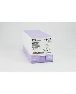 Suture, 3/0, PGA, Undyed, 30, PS-2, 12/bx