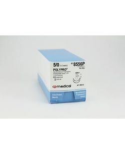 Suture, 5/0, Polypropylene, Blue, Mono, 36, RB-1, 12/bx