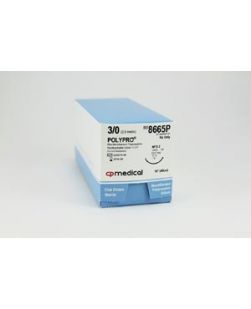 Suture, 3/0, Polypropylene, Blue, Mono, 18, FS-2, 12/bx