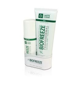 Biofreeze® Professional, 3 oz Roll-On, Colorless, 12/bx (32 bx/plt) (Cannot be sold to retail outlets and/ or Amazon) (091786) (Item is considered HAZMAT and cannot ship via Air or to AK, GU, HI, PR, VI)