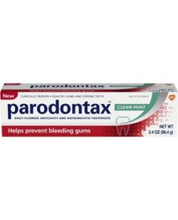 Parodontax Clean Mint Toothpaste, 3.4 oz. tube,  6/pkg, 2 pkg/cs (12 tubes total) (Available for sale in US only) GSK# 38470 (Products cannot be sold on Amazon.com or any other third Party sites.)