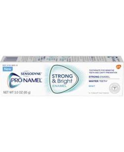 ProNamel® Strong & Bright Toothpaste, Mint, 3 oz. tube, 6/pkg, 2 pkg/cs (12 tubes total) (Available for sale in US only) GSK# 83068D (Products cannot be sold on Amazon.com or any other third Party sites.)
