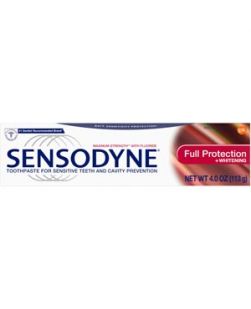 Sensodyne® Full Protection Toothpaste, 4 oz. tube, 12/cs  (Available for sale in US only) GSK# 08379G (Products cannot be sold on Amazon.com or any other third Party sites.)