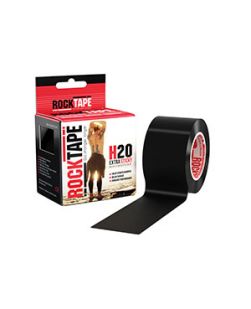 H2O Extra Sticky Kinesiology Tape, Continuous Roll, 2 x 16.4ft, Black, Latex Free, 6 rolls/bx (Products cannot be sold on Amazon.com or any other 3rd party platform)