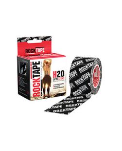 H2O Extra Sticky Kinesiology Tape, Continuous Roll, 2 x 16.4ft, Black Logo print, Latex Free, 6 rolls/bx (Products cannot be sold on Amazon.com or any other 3rd party platform)