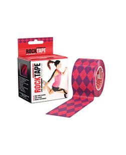 Kinesiology Tape, Continuous Roll, 2 x 16.4ft, Pink Argyle print, Latex Free, 6 rolls/bx1 (Products cannot be sold on Amazon.com or any other 3rd party platform)