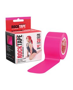 Pre-Cut Kinesiology Tape, 2 x 10 Pre-Cut Strips, Pink, Latex Free, 20 strips/roll, 6 rolls/bx (Products cannot be sold on Amazon.com or any other 3rd party platform)