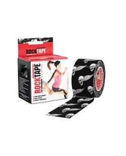 Kinesiology Tape, Continuous Roll, 2 x 16.4ft, Black Skull print, Latex Free, 6 rolls/bx (Products cannot be sold on Amazon.com or any other 3rd party platform)