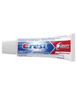 Crest Toothpaste, Cavity Protection, .85 oz, 240/cs