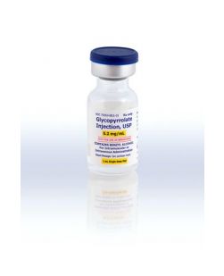 Glycopyrrolate Injection (AK Robinul®), 0.2 mg/1 mL 25/ctn (Rx) (US Only, Excluding IN, ND and WY) (Separate PO Required)