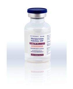 Glycopyrrolate Injection USP (AK Robinul®), 4mg/20mL 10/ctn (Rx) (US Only, Excluding IN, ND and WY) (Separate PO Required)