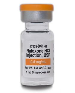 Naloxone Hydrochloride Injection, USP, 0.4mg/mL, Single Dose Vial, 1mL, 10/ctn (Rx) (US Only, Excluding IN, ND and WY) (Separate PO Required)