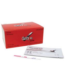 Clarity HCG Test Strips, CLIA Waived, 50/bx