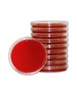 EMB Agar, 100mm Plate, 10/pk (Continental US Only) (Drop Ship Only-Item Requires Refrigeration)