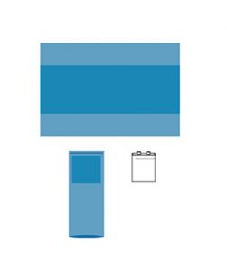 Basic Pack, Includes: 65 x 90, Outer Wrap/Reinforced Poly Table Cover with 30 x 90 Reinforcement, 12/cs (Continental US Only)