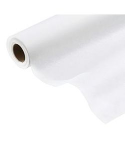 Table Paper, 18 x 125 ft, Crepe, White, 12/cs (Continental US Only)
