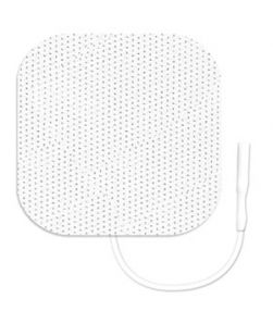 ValuTrode X Electrode, White Fabric Top, 2 x 2 Square, 4/pk, 10 pk/bg, 1 bg/cs (24 cs/plt) (090174)