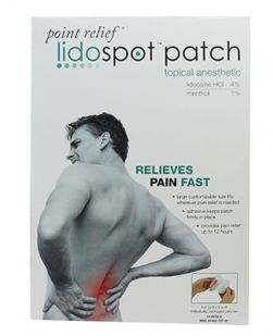 Pain Relieving Patch, Universal Size (4 x 6), 5/pk (091620)