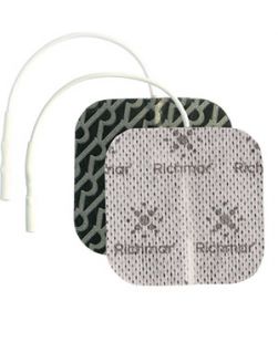 SuperStim Electrodes, 5cm (2), Round, Cloth,  4/pk, 10 pk/bg, 1 bg/cs  (US Only)