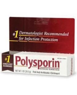 Polysporin Ointment, 1 oz Tube, UPC#079887, 6/bx