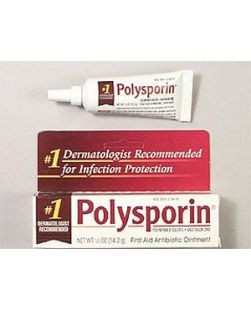 Polysporin Ointment, .5 oz Tube, 6/bx