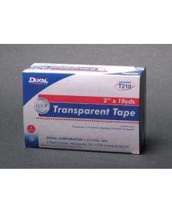 Transparent Tape, 1 x 1½ yds, Non-Sterile, 100/bx, 5 bx/cs