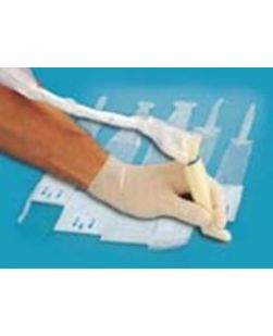 Ultrasound Probe Drape Ultra Cover™ 96 L X 5 W Inch, Small T Tip, Folded, Intraoperative, Tape Strip, Latex Free Band, Sterile Gel