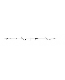 IV ADMIN SET, MACROBORE PRIMARY W/CLAVE Y-SITES 100" (48/CS)